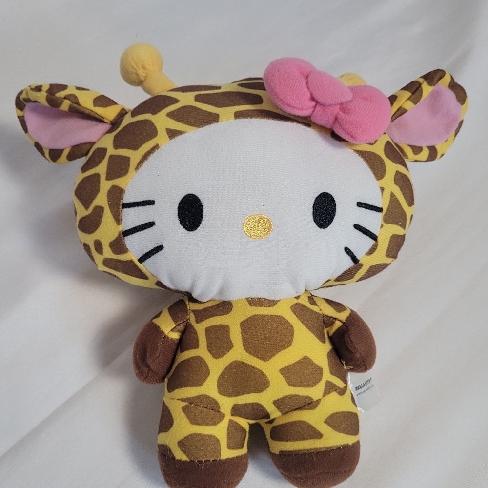Fiesta Hello Kitty Dressed As A Giraffe Plush Stuffed Animal 10"